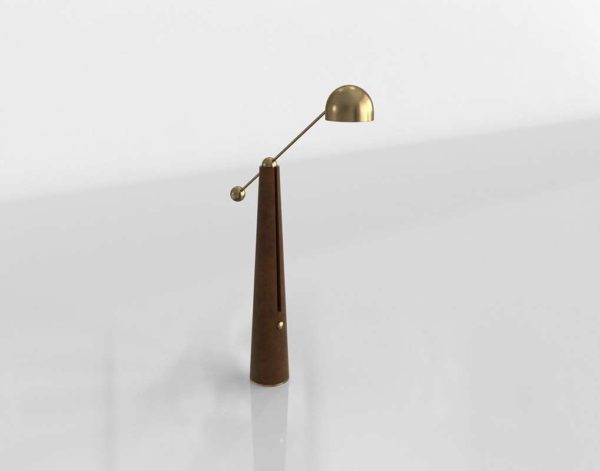 Metronome Articulating Floor Lamp By Apparatus 1stdibs Furniture