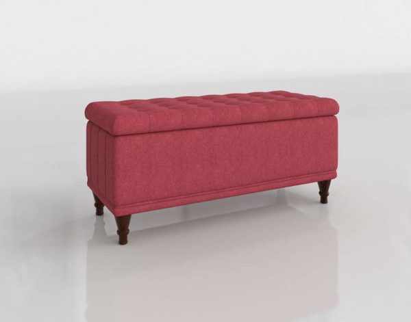 StIves LiftTop Storage Bench Overstock