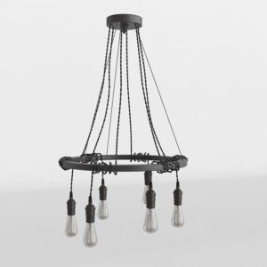 STangled Chandelier School House Electric
