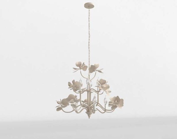 Pearled Magnolia Chandelier Anthropologie