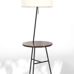 Duo Side Table Floor Lamp West Elm