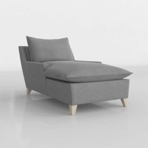 Bliss Down Filled Chaise Westelm