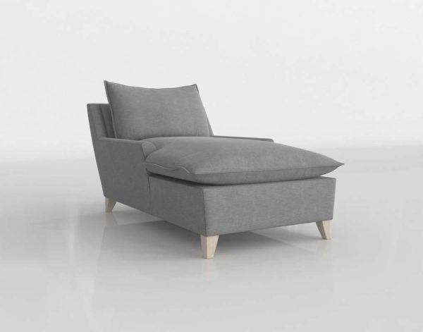Bliss Down Filled Chaise Westelm