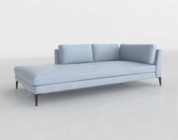 Andes Sectional Piece Lef Arm Terminal Chaise