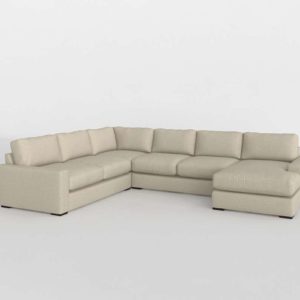 Right Arm 4 Piece Sectional Arhaus Furniture