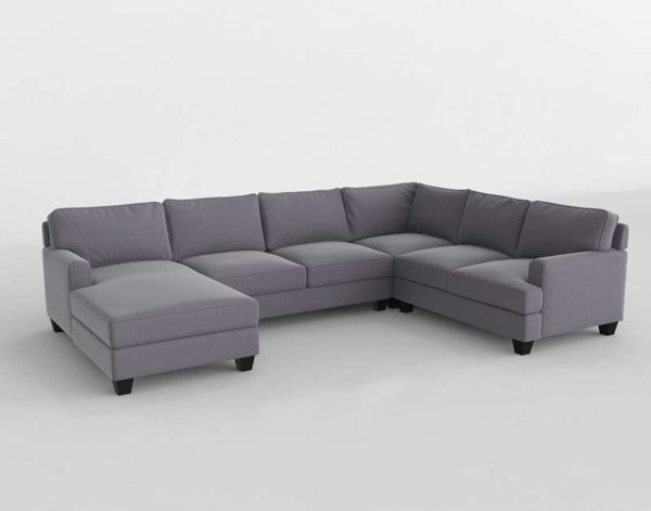 Montague 4pc Sectional Raymour Flanigan