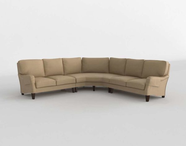 Wedge Sectional Decor