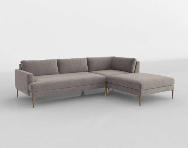 Andes 3 Piece Sectional WestElm