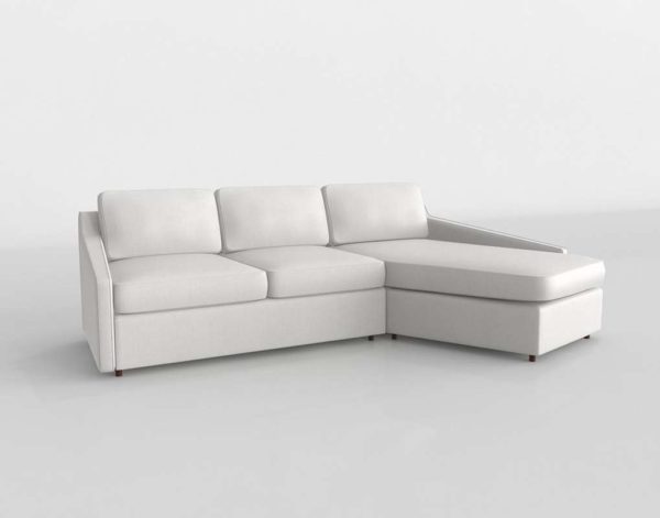 Trapez Chaise Sectional Westelm
