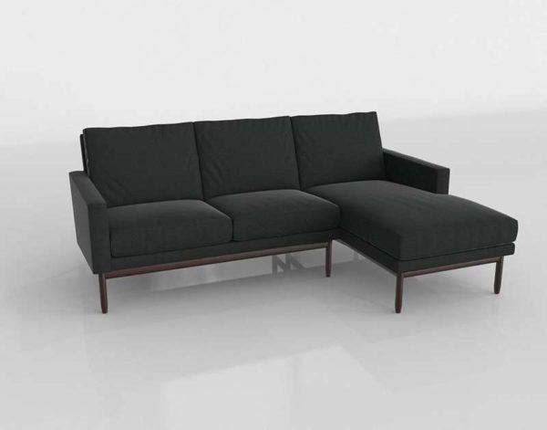 Raleigh Sectional With Right Chaise Joybird