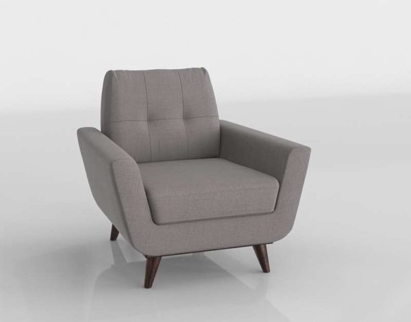 3D Apartment Chair and Sectional Interior Decor