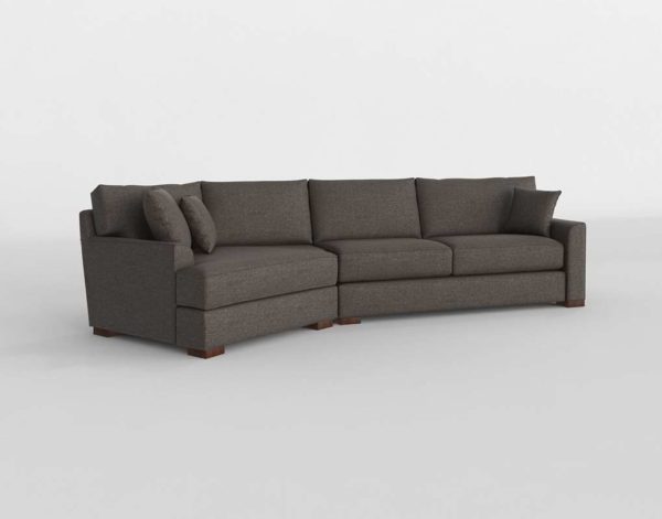 Carena 3D Sectional With Cuddler Chaise Macys Furniture
