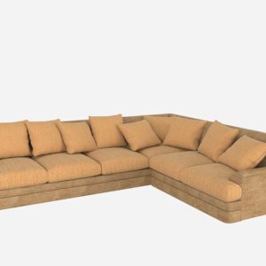 Camel Chenille Sectional