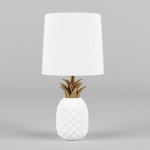 Ceramic Nature Pineapple Table Lamp West Elm