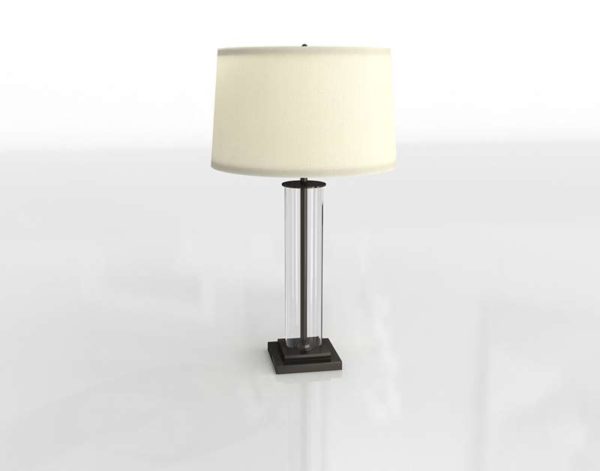 French Column Table Lamp RH