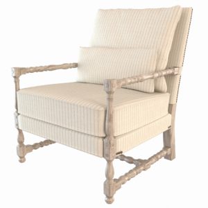 Arhaus Hacienda Upholstered Chair