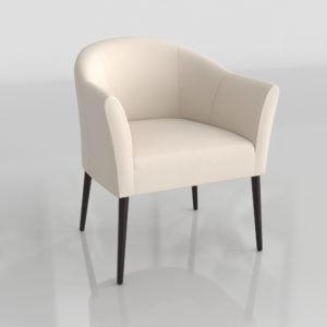 target-cosette-arm-chair-3d