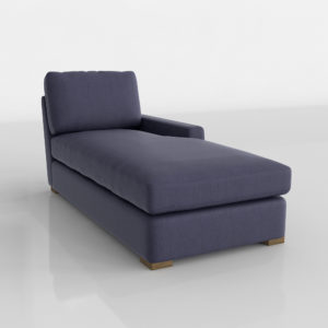 MaxwellFurniture Maxwell Upholstered Right Arm Chaise