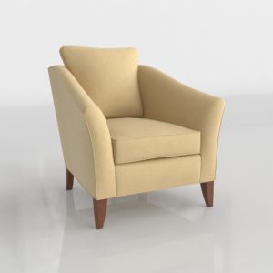 EthanAllen Gibson Chair Ocelot Fabric