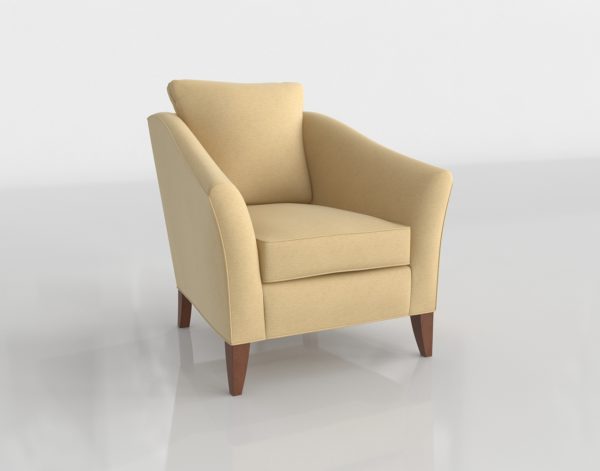 EthanAllen Gibson Chair Ocelot Fabric