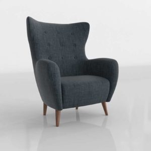 article-mod-blue-berry-armchair-3d