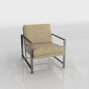 metal-framed-chair-3d