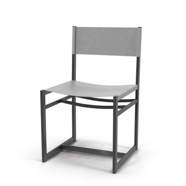 Williams-Sonoma Navarro Metal Chair Dove