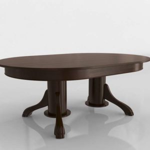 Dining Tables 3D Model GE07