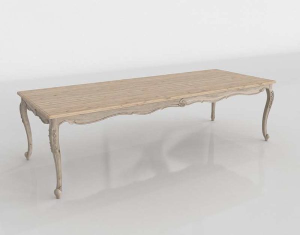 Anthropologie Cabriole Dining Table