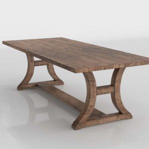 Overstock Matthias Industrial Rustic Pine Dining Table