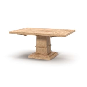 Orientexpressfurniture Hudson Rectangle Extension Dining Table