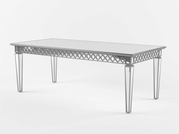 Zgallerie Sophie Mirrored Dining Table