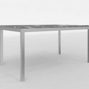 Parsons Marble Base Dining Table 3D Model