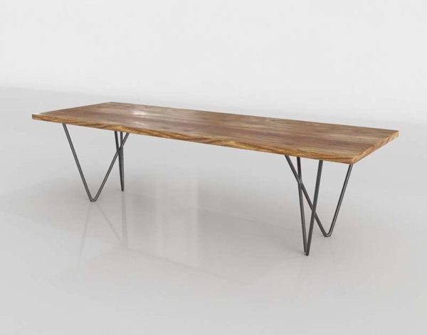 3D Dylan Dining Table Cb2