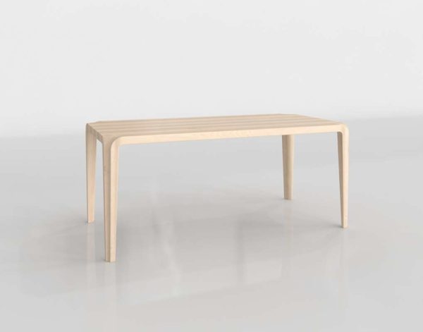 Cadence Rectangle Dining Table ABCHome 3D