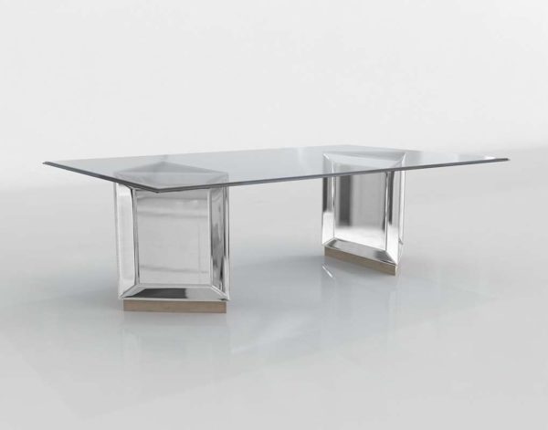 Murano Dining Table 3D Model