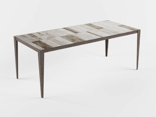Faux Bois Dining Table 3DFurniture Сb2