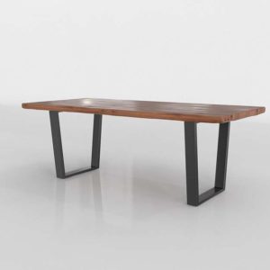 Live Edge Organic Dining Table Overstock 3D Furniture
