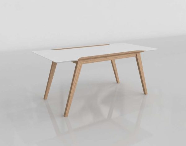 Muncy Dining Table Wayfair 3D Furniture