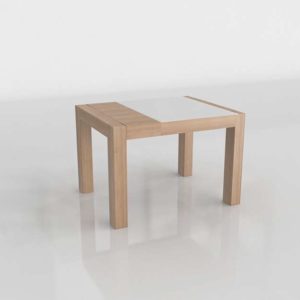 248 Glass Top Small Table 3D Model
