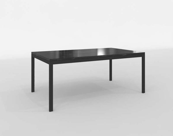 CB Parsons Steel Base Dining Table