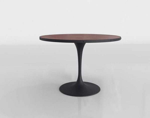 Scotts Bluff Dining Table 3D Modeling