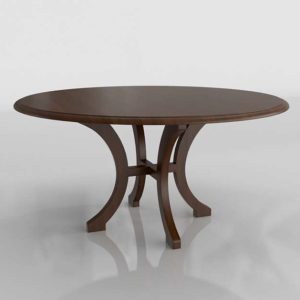 bassett-custom-dining-table-with-splayed-base-3d