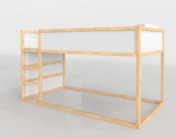 Cama Superior 3D IKEA Kura