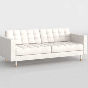 Sofá 3D IKEA Landskrona Blanco