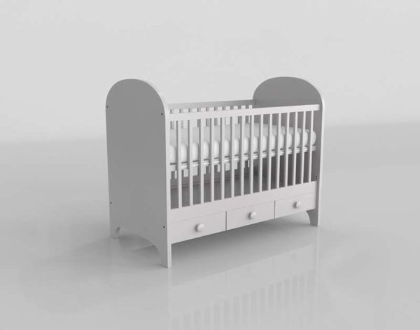 Gonatt Crib 3D Design IKEA