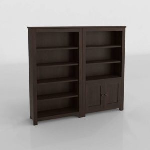 3D Modeling Side Shelving and Bookcases