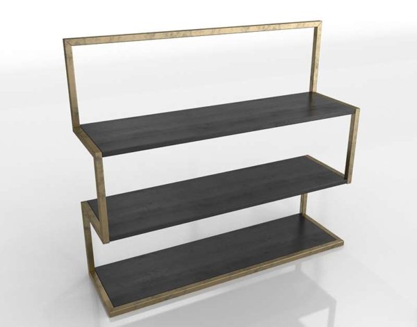 Shelving and Bookcases GER 3D Modeling