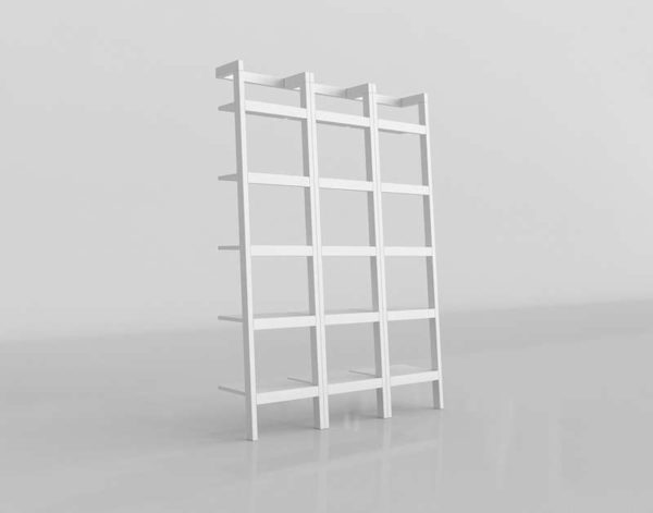 Sawyer Leaning3D Bookcases Set Of Three Crate&Barrel