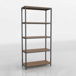 HomeDesign Shelving and Bookcases GER 3D Model